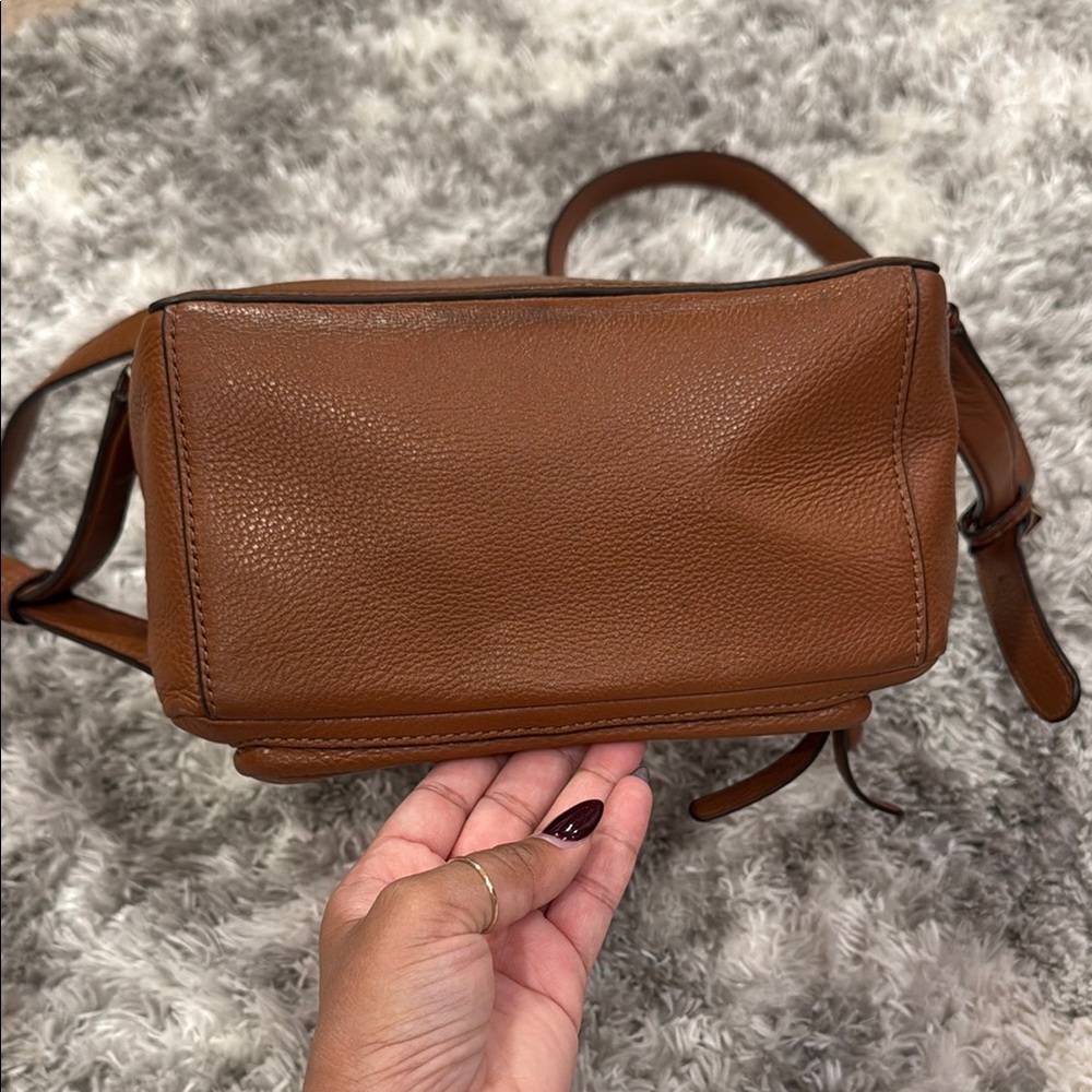 Kate Spade Cognac Leather Mini Backpack - Picture 13 of 16